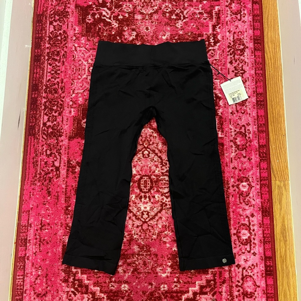 Brooks black Pureproject Seamless Capri